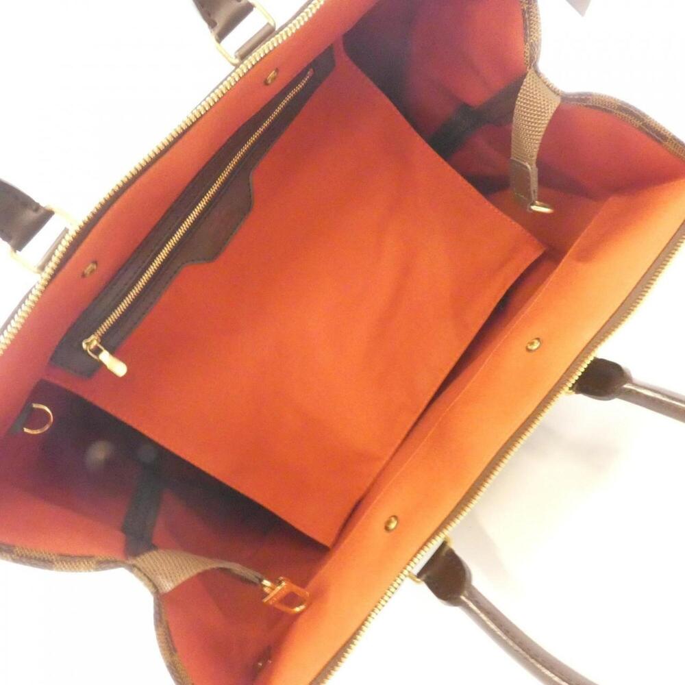 LOUIS VUITTON Brown Damier Boston Bag - Picture 8 of 9